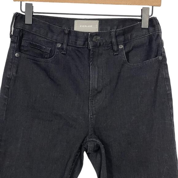 Everlane High Rise Ankle Jeans Black Size 27 - Picture 2 of 9